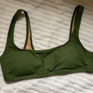 NWOT Jcrew Retro Bikini Top szL